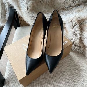 Louboutin Black Pigalle size 37.5
